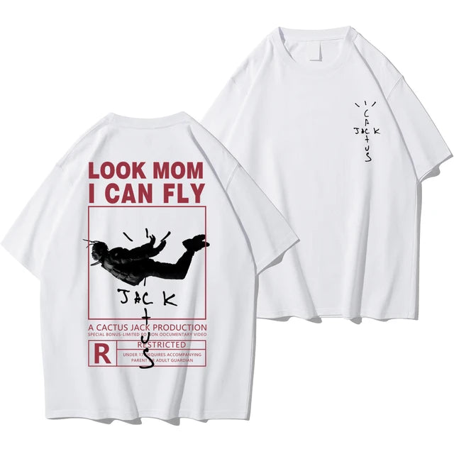 Travis Scott - Cactus Jack / Look Mom I Can Fly T-Shirt