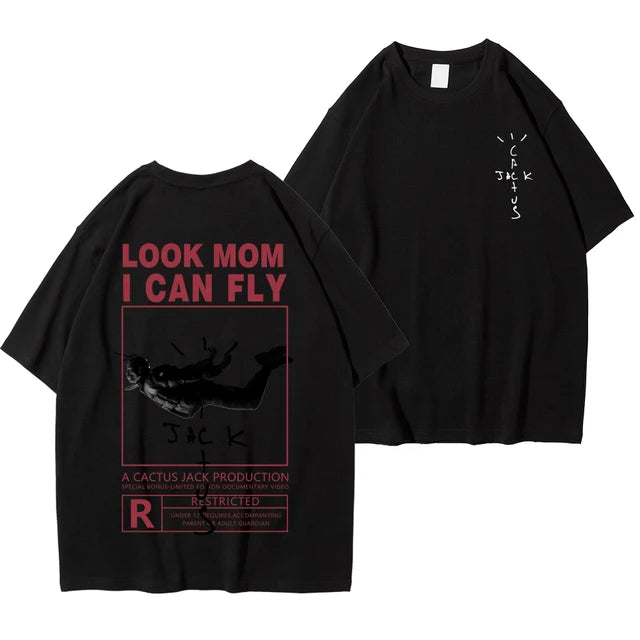 Travis Scott - Cactus Jack / Look Mom I Can Fly T-Shirt