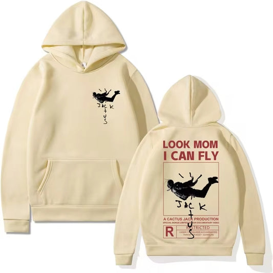 Travis Scott - Look Mom I Can Fly Hoodie (Unisex)