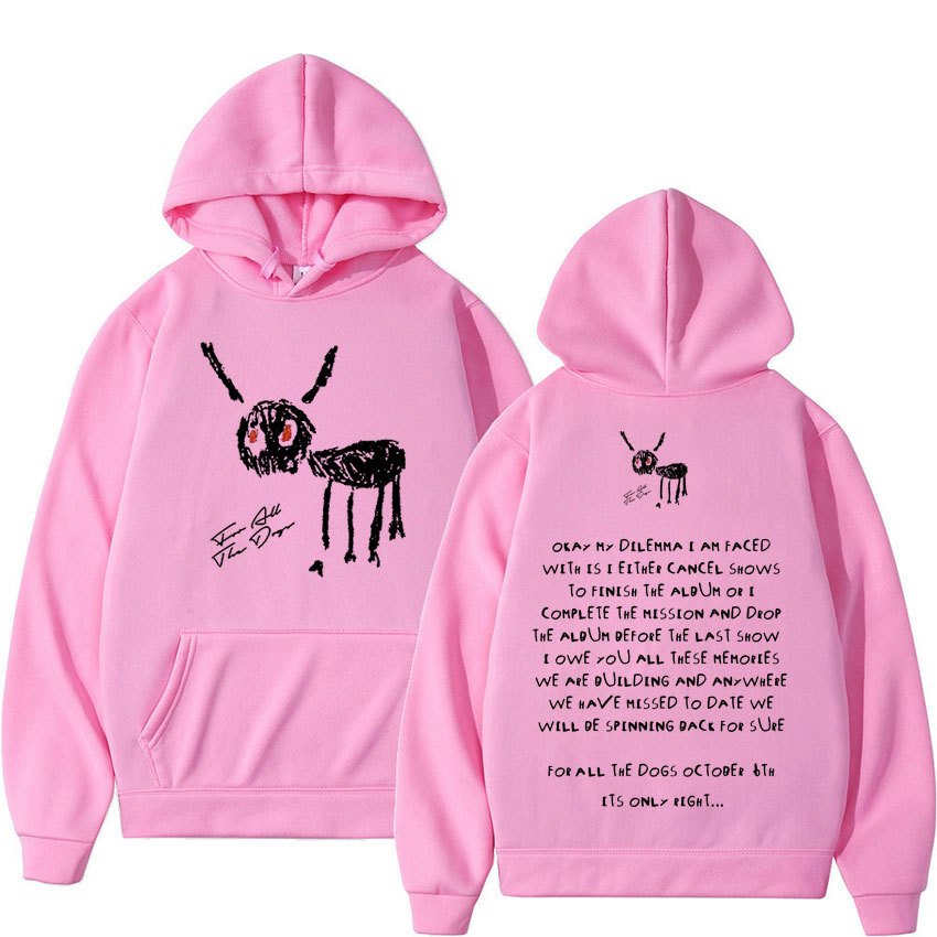 Drake - For All The Dogs Letter Hoodie (Unisex)