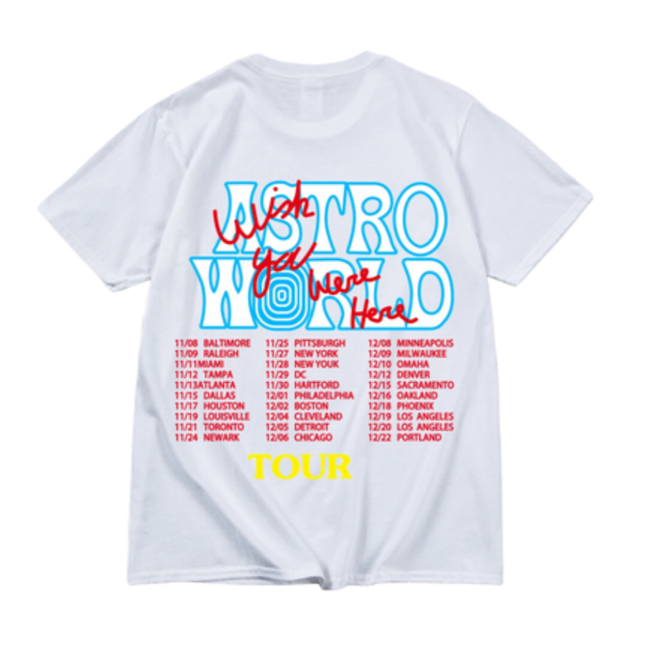 Travis Scott - Astroworld / Wish You Were Here Tour T-Shirt